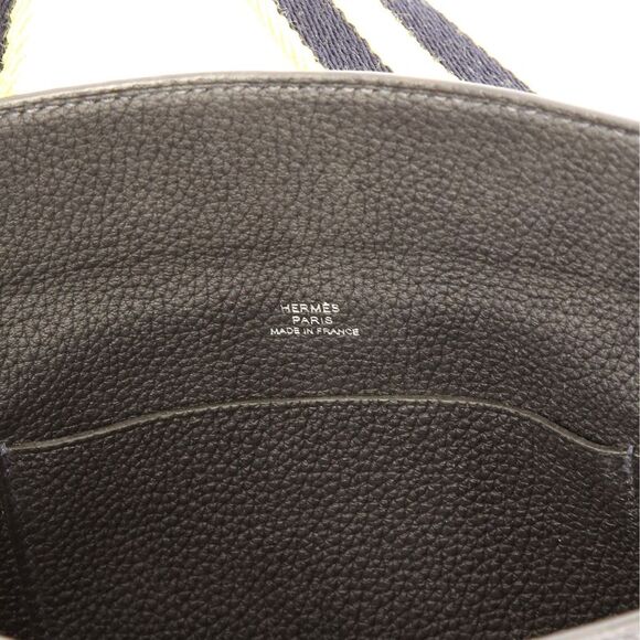 Hermes Videpoches Bag Togo Blue - Picture 6 of 7